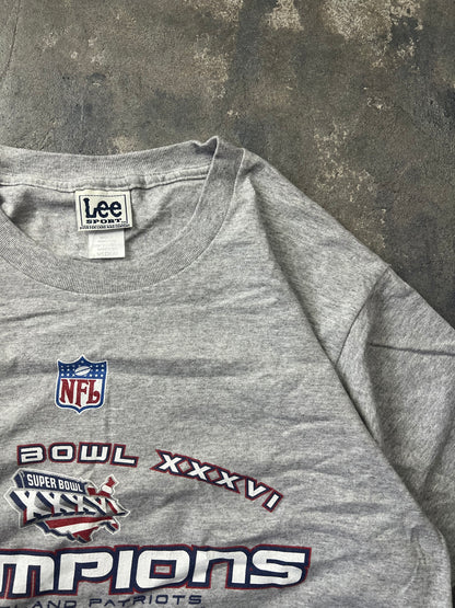 Super Bowl Lee Sport 02’ Vintage Tee