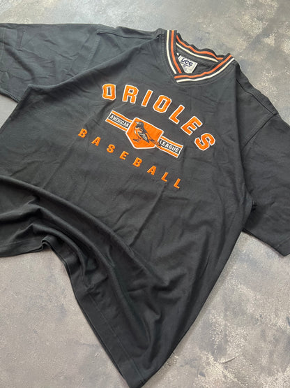 Baltimore Orioles Embroidered Baseball V-Neck 90’s Vintage Tee