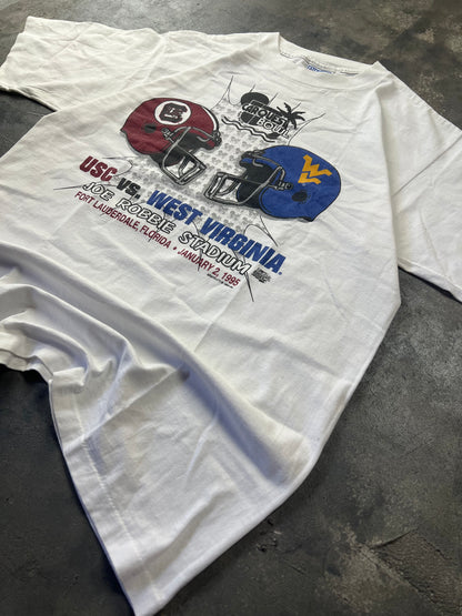College Football Single Stich Tee 95' Vintage Made in USA Tee