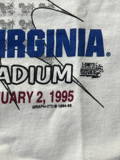 College Football Single Stich Tee 95' Vintage Made in USA Tee