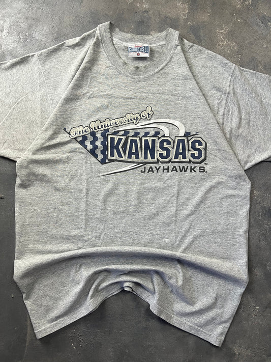 University of Kansas Jayhawks 90’s Vintage Made in USA Tee (L)