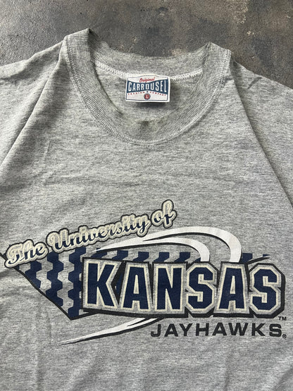 University of Kansas Jayhawks 90’s Vintage Made in USA Tee