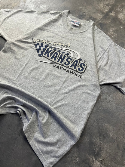 University of Kansas Jayhawks 90’s Vintage Made in USA Tee