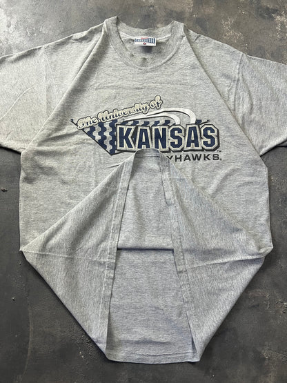 University of Kansas Jayhawks 90’s Vintage Made in USA Tee