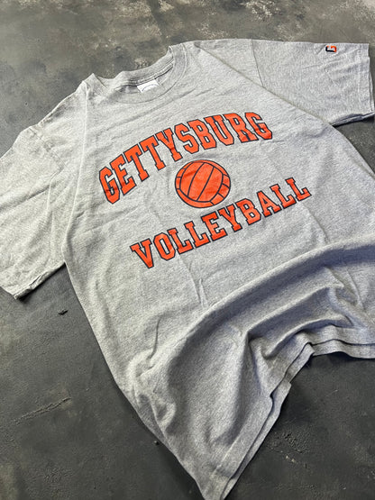 Gettysburg VolleyBall College 00’s Vintage Made in USA Tee