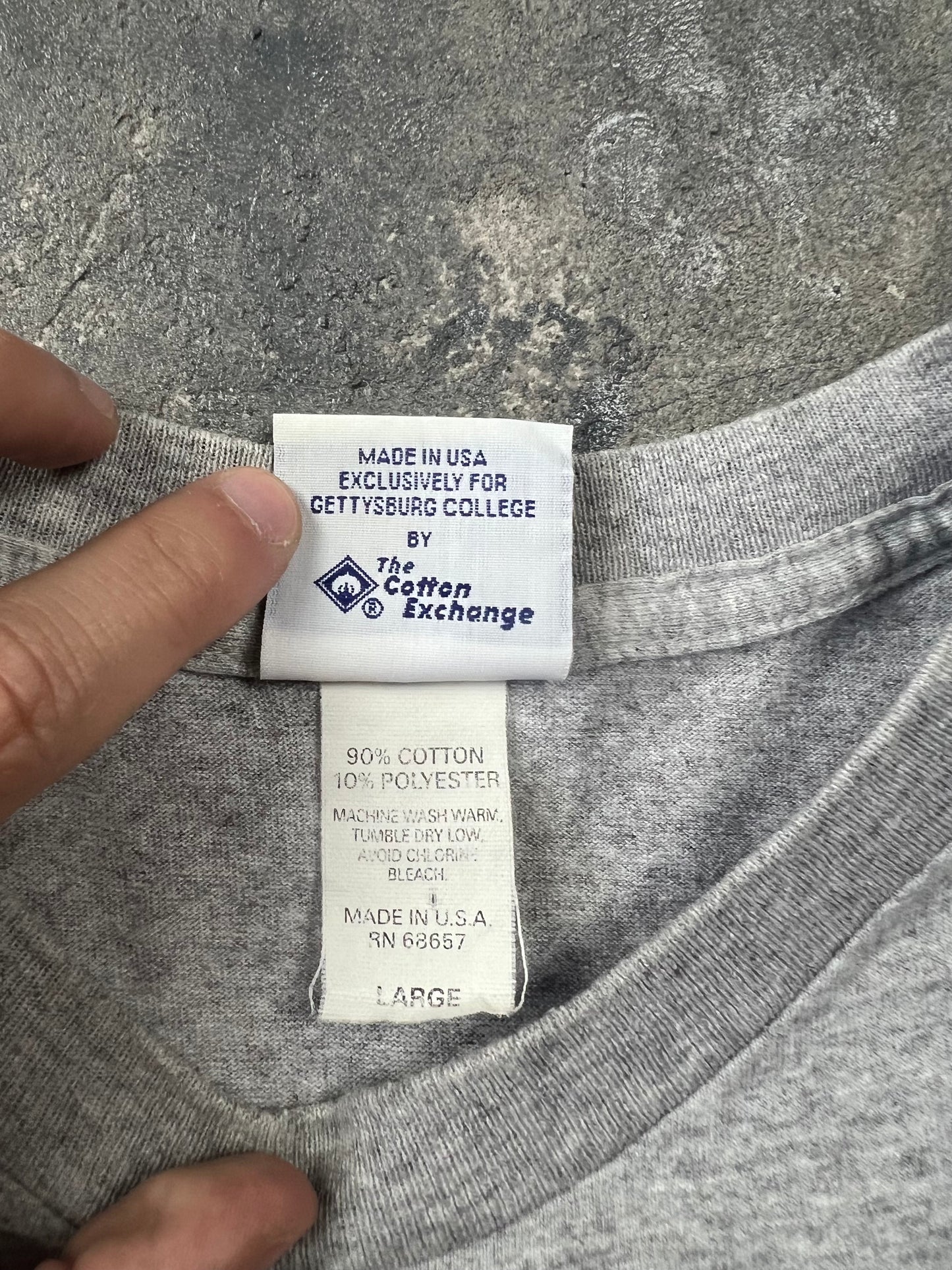 Gettysburg VolleyBall College 00’s Vintage Made in USA Tee