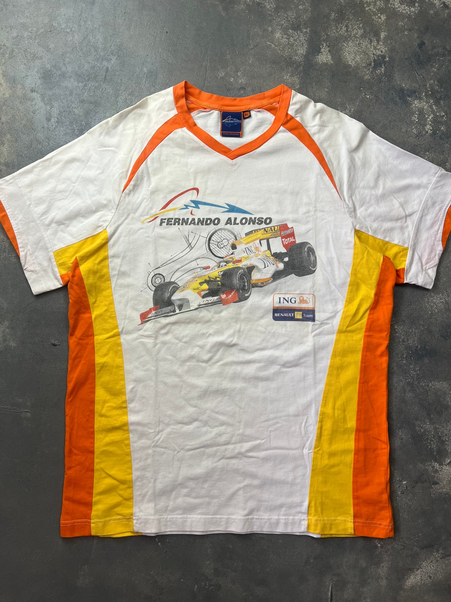 Fernando Alonso Renault R29 Vintage 2009 Tee