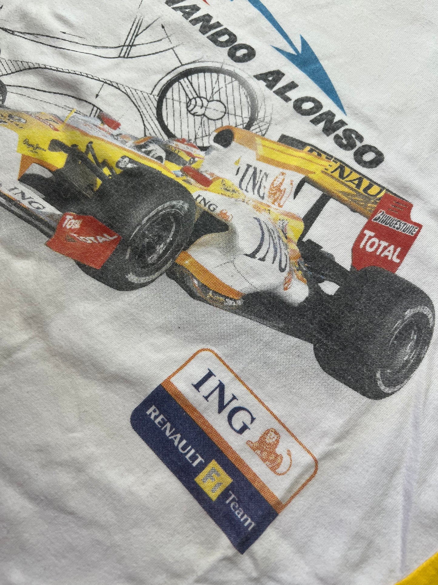 Fernando Alonso Renault R29 Vintage 2009 Tee