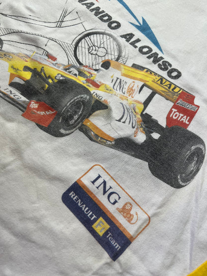 Fernando Alonso Renault R29 Vintage 2009 Tee