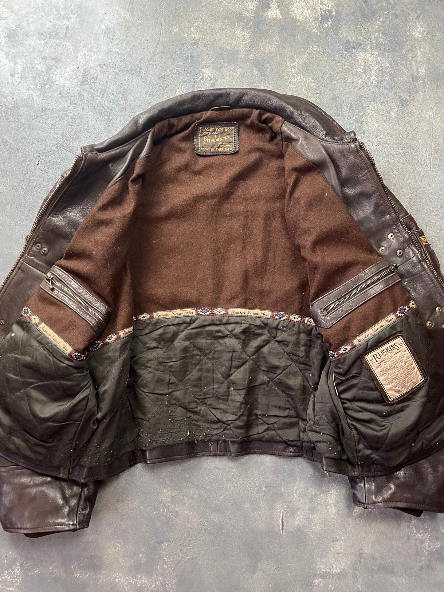 Redskins Fireman Jacket 90’s [Size: XL]
