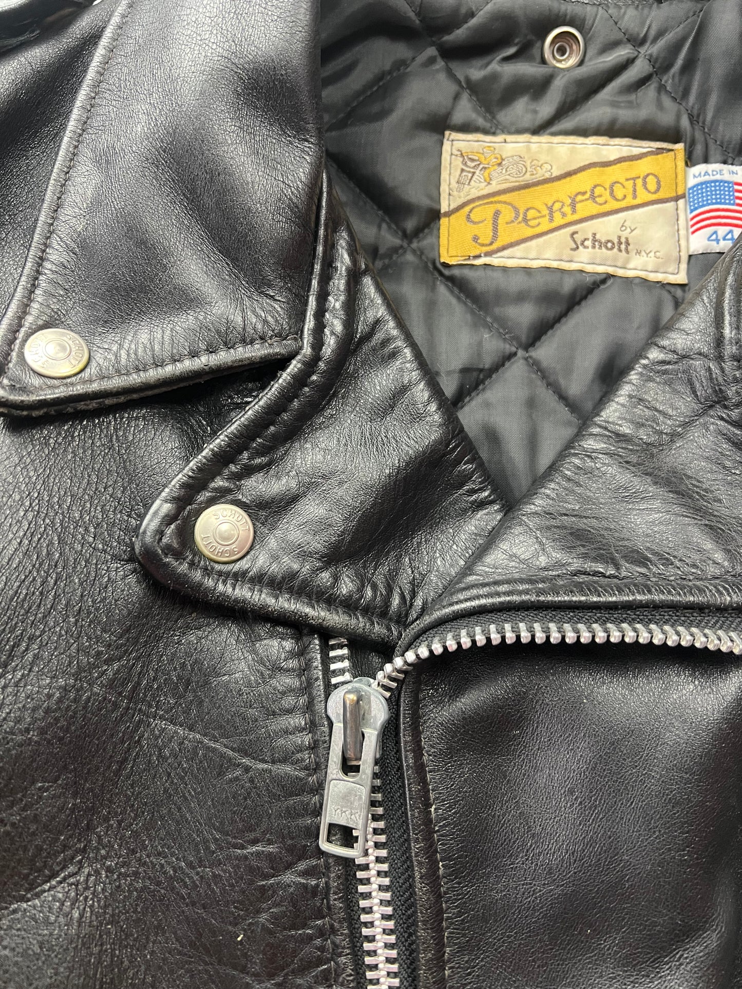 Schott Perfecto 618 90’s Made in USA [Size: XL]