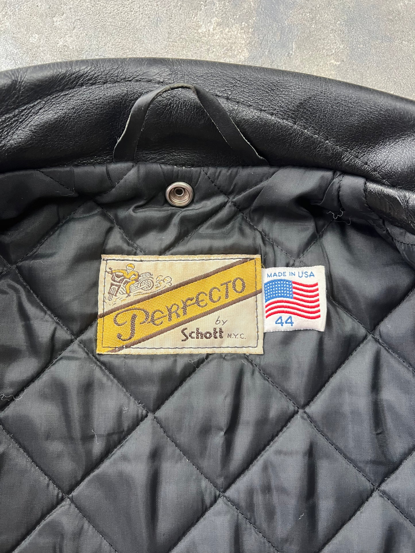 Schott Perfecto 618 90’s Made in USA [Size: XL]