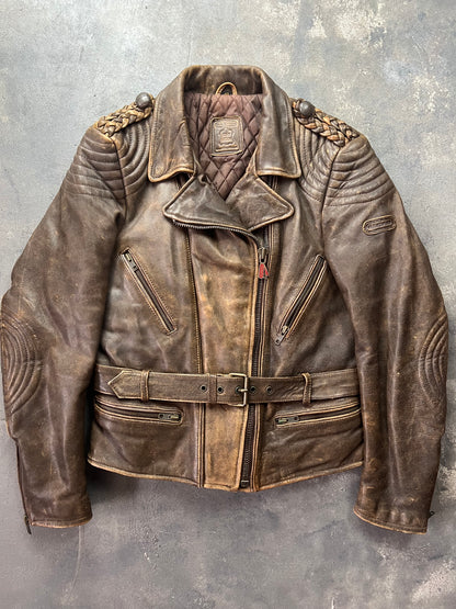 Hein Gericke 90's Biker Jacket Natural Fade [Size: XS]