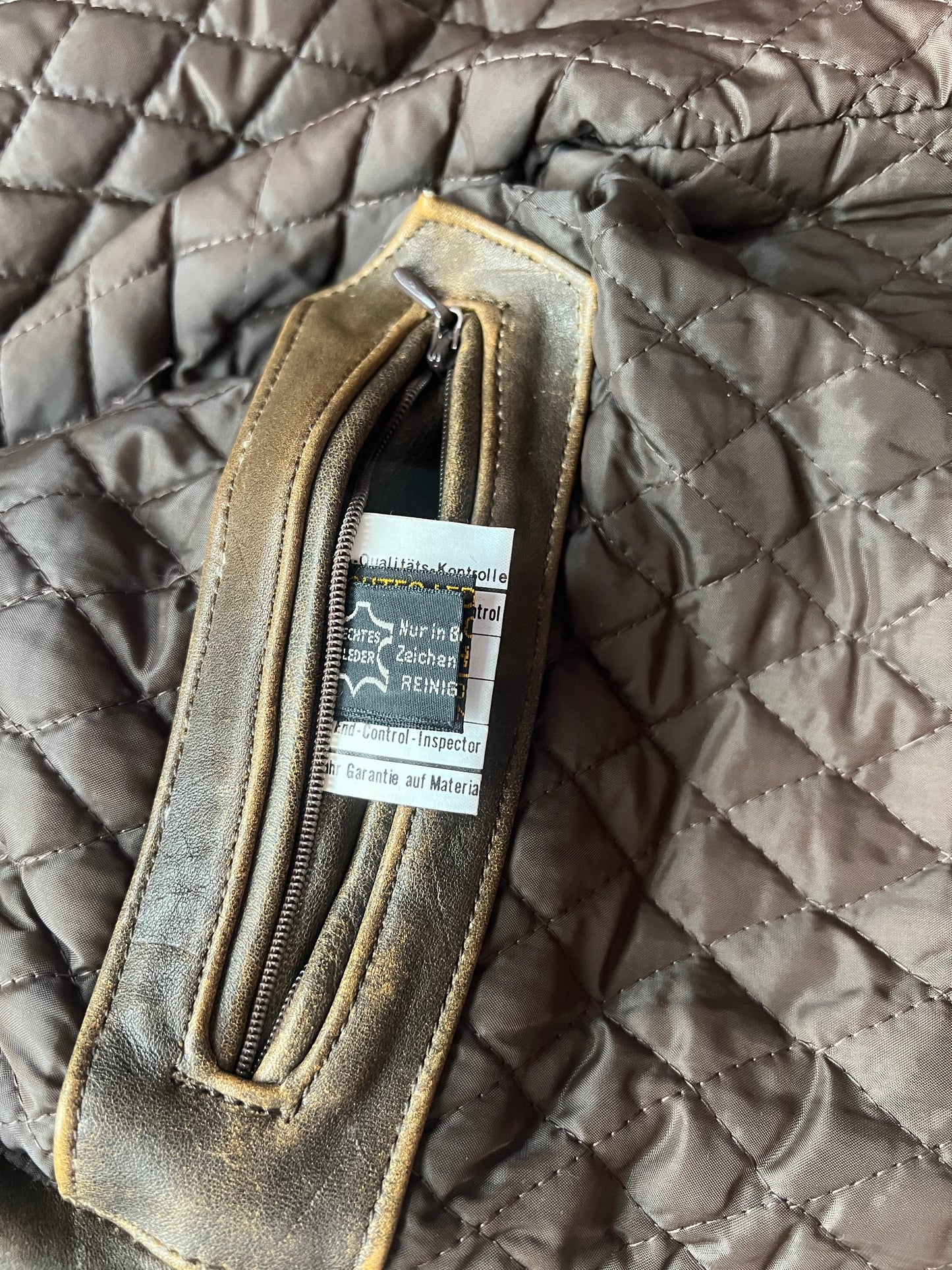 Hein Gericke 90's Biker Jacket Natural Fade [Size: XS]