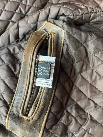 Hein Gericke 90's Biker Jacket Natural Fade [Size: XS]