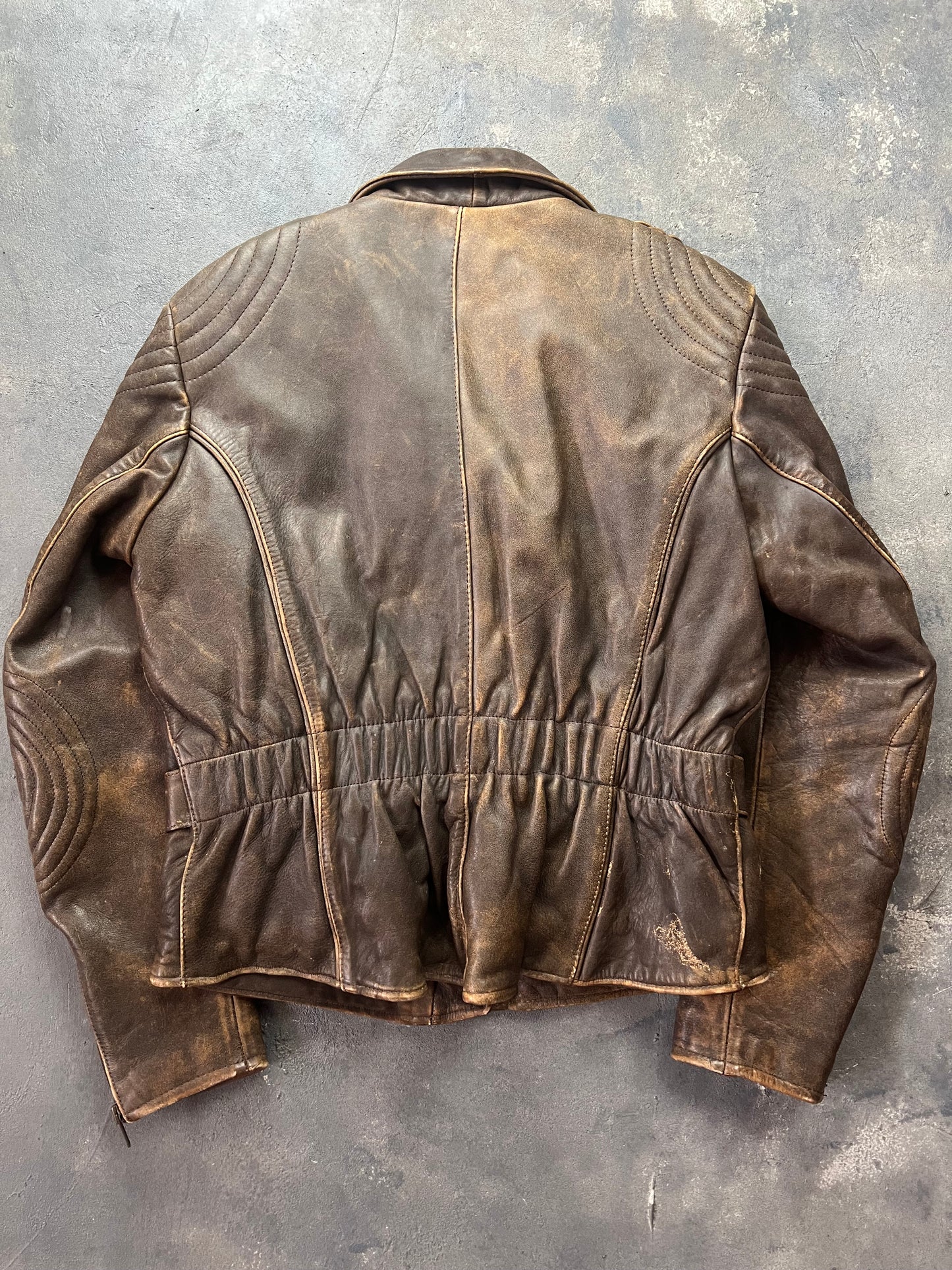 Hein Gericke 90's Biker Jacket Natural Fade [Size: XS]