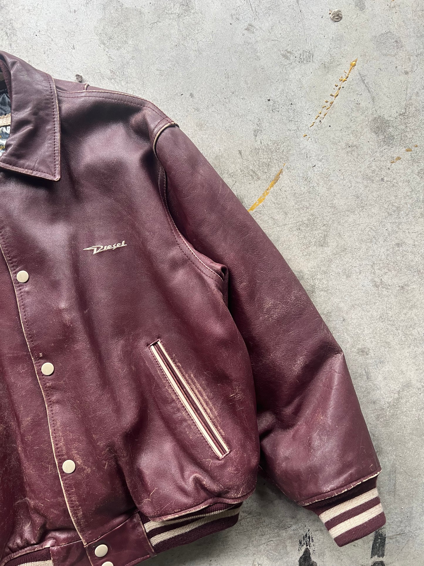 Diesel Varsity Jacket Flying Cougar [Size: S]
