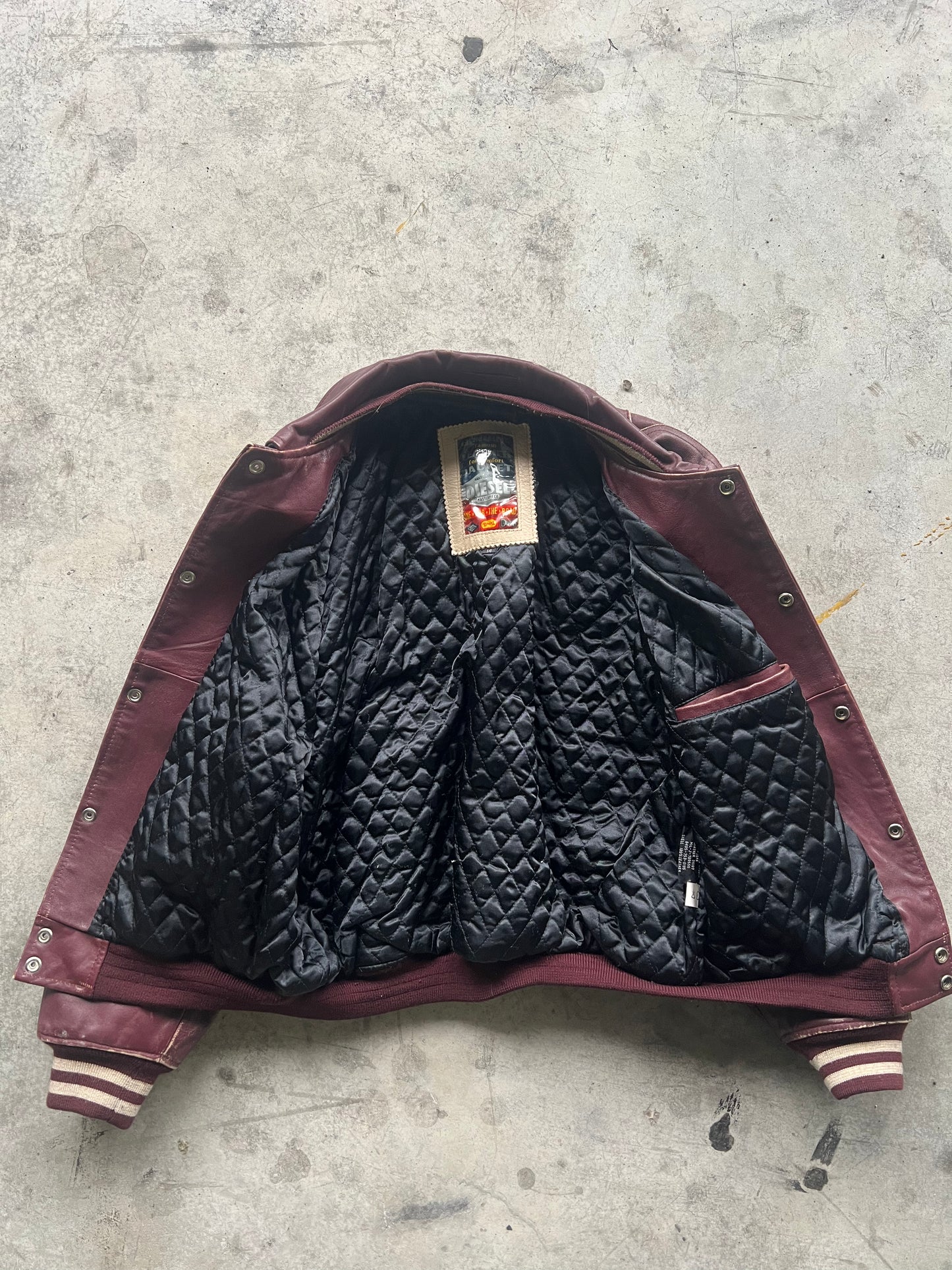 Diesel Varsity Jacket Flying Cougar [Size: S]