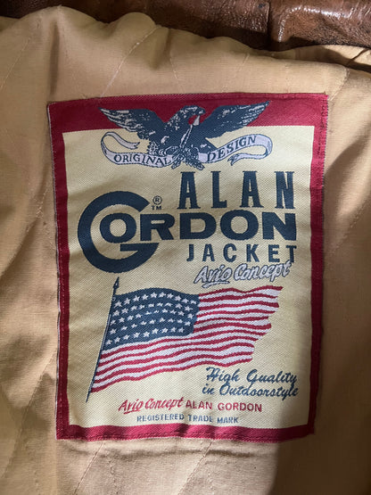 Alan Gordon Leather Jacket Natural Fade [Size: XL]