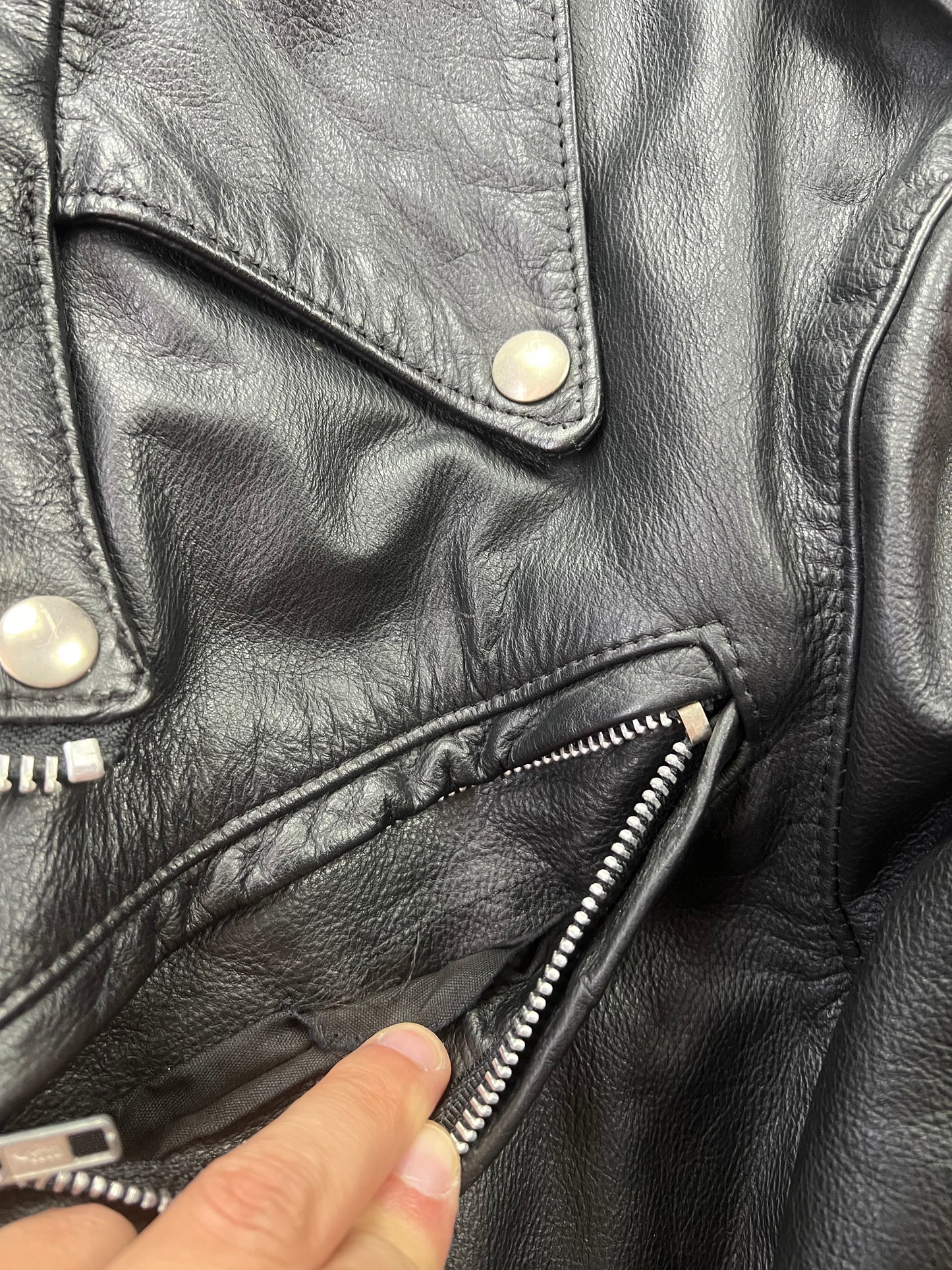 Harley Davidson Biker Jacket Made in USA [Size: XL]