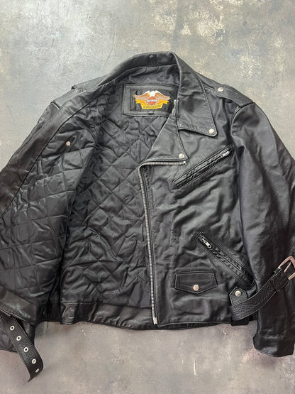 Harley Davidson Biker Jacket Made in USA [Size: XL]