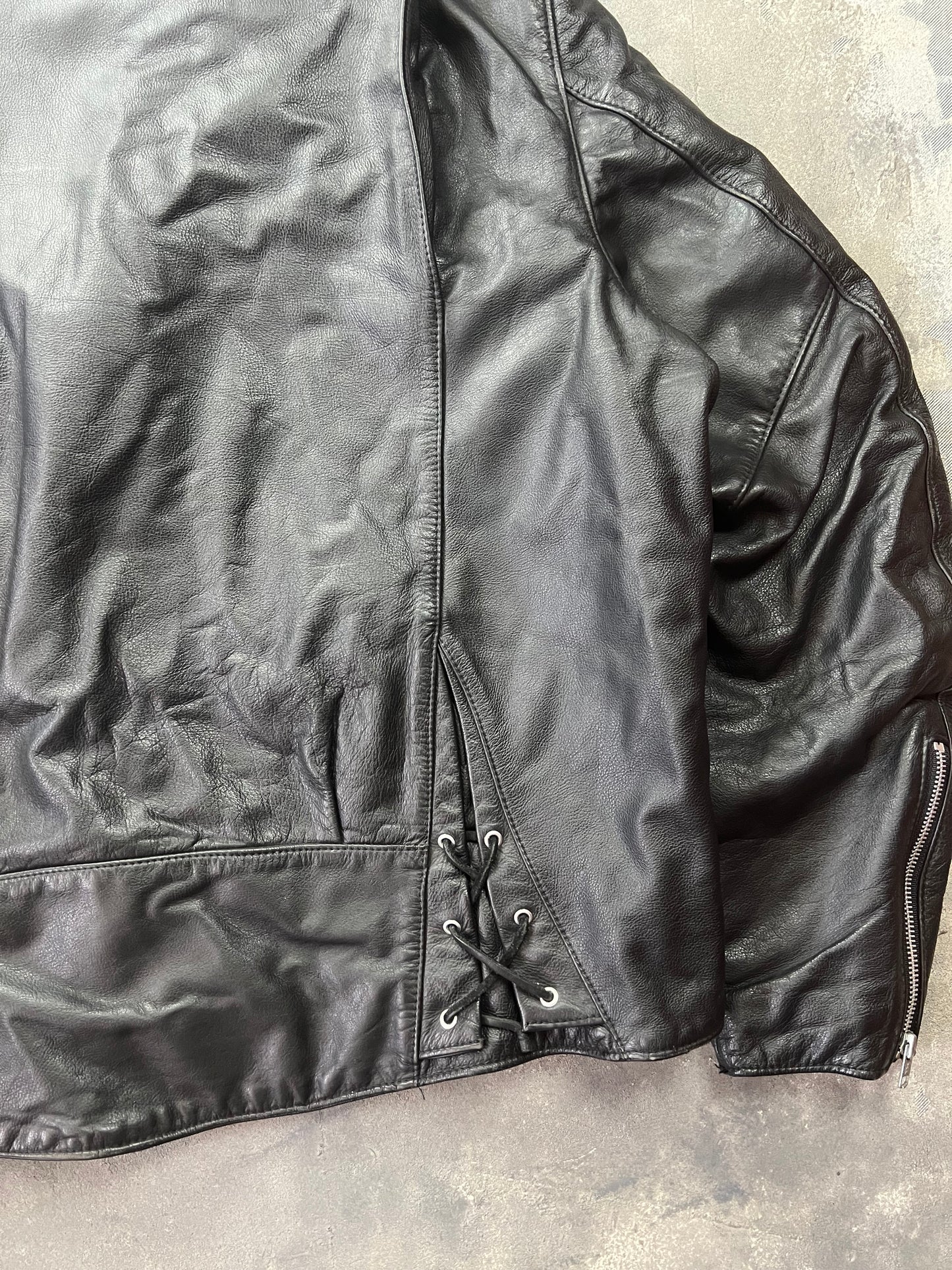 Harley Davidson Biker Jacket Made in USA [Size: XL]